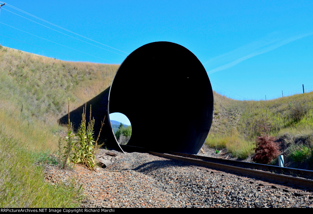 Tunnel at Notch Hill BC.